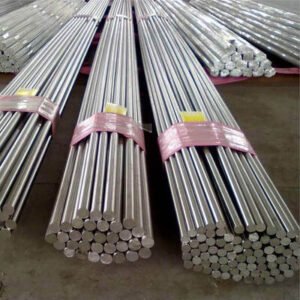 stainless steel bars in the factory