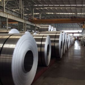 stainless steel coils in the warehouse