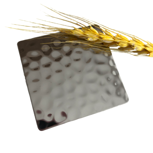 High-end 5wl Embossed Finish Stainless Steel Sheet 3D Wall Panel For Elevator Decoration